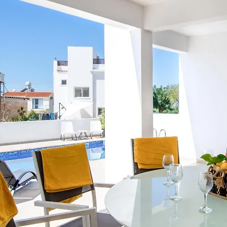 Stay In This Stunning Villa With Pool In The Sunsets Of Cyprus Just For You